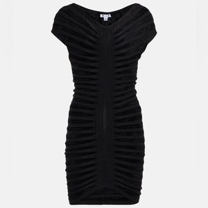 ALAÏA Off-Shoulder Minidress